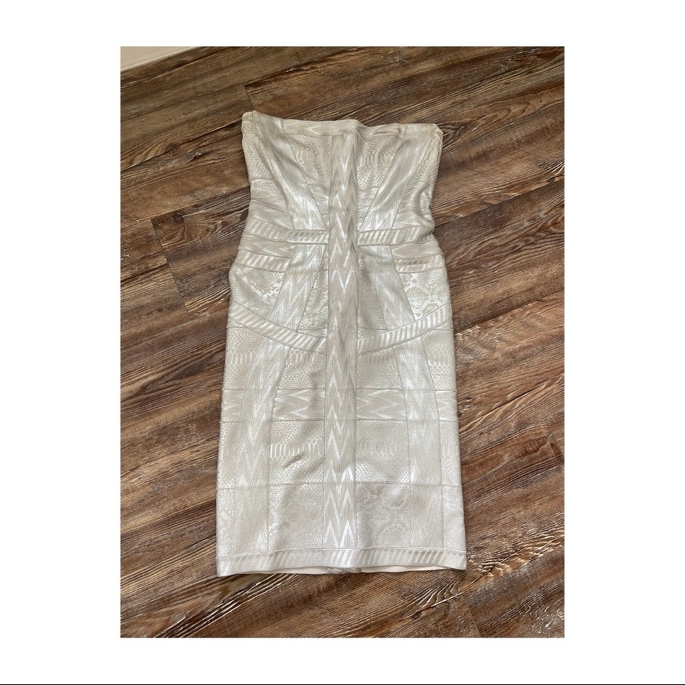 Herve Leger bandage mini dress